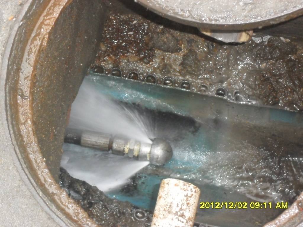 新源污水管道高压清洗